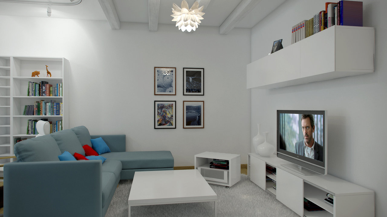 Фотография: Гостиная в стиле Современный, Декор интерьера, Квартира, Цвет в интерьере, Дома и квартиры, Проект недели, Стены – фото на INMYROOM Фотография: Гостиная в стиле Современный, Декор интерьера, Квартира, Цвет в интерьере, Дома и квартиры, Проект недели, Стены – фото на INMYROOM