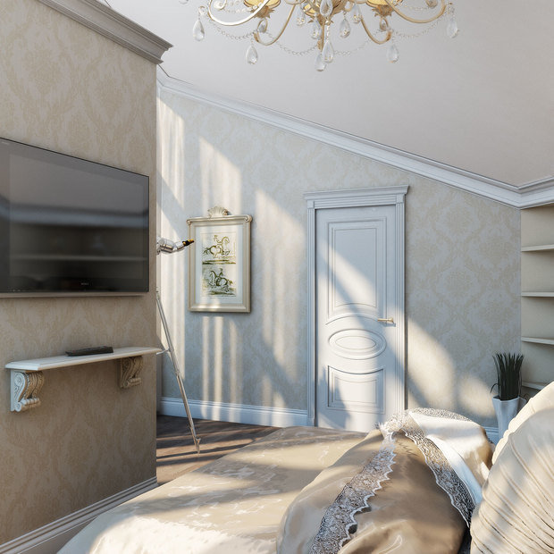 Фото из портфолио Двухуровневые апартаменты – фотографии дизайна интерьеров на INMYROOM