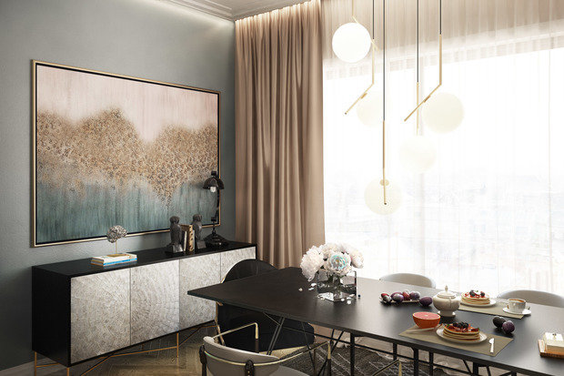 Фото из портфолио "Вокруг света" в ЖК "Крестовский De Luxe" – фотографии дизайна интерьеров на INMYROOM