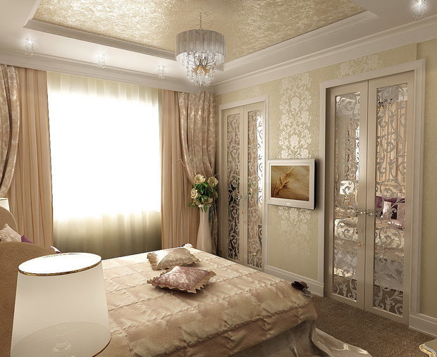 Фото из портфолио Спальня в классическом стиле – фотографии дизайна интерьеров на INMYROOM