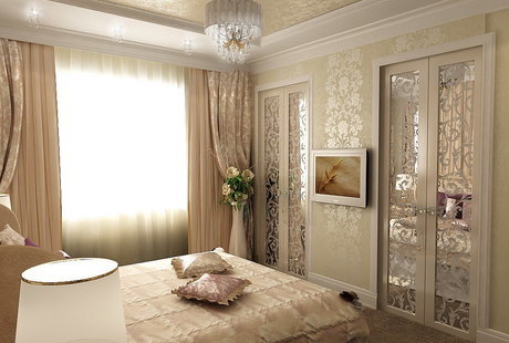 Спальня в классическом стиле