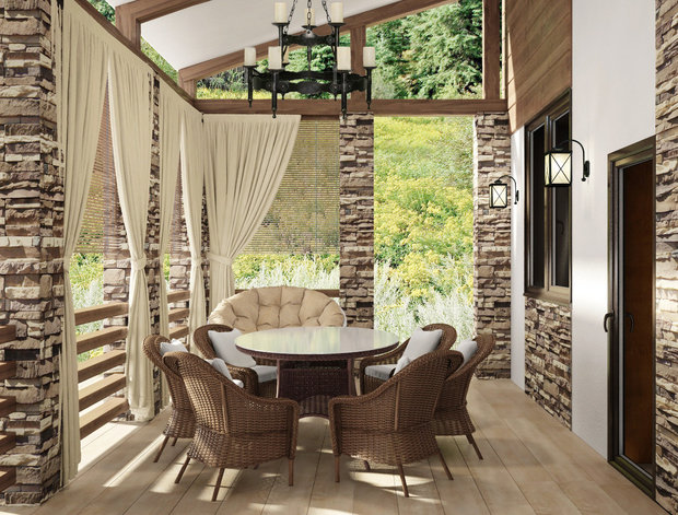 Фото из портфолио Дом в Красногорске – фотографии дизайна интерьеров на INMYROOM