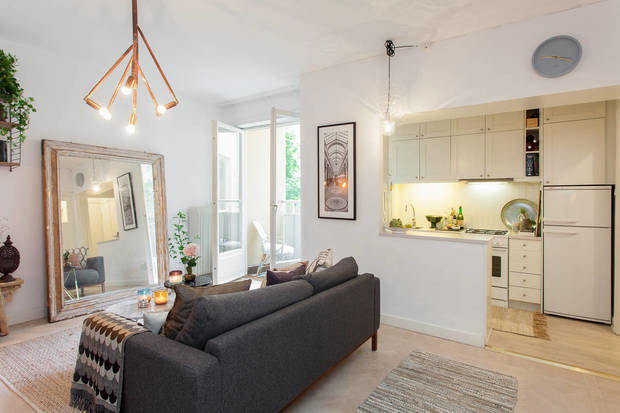 Фото из портфолио Riddargatan 21, 1 tr – фотографии дизайна интерьеров на INMYROOM