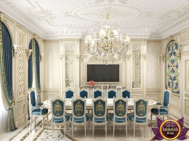Фото из портфолио Dining room interior design by Katrina Antonovich. – фотографии дизайна интерьеров на INMYROOM
