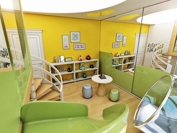 Фото из портфолио Дизайн игровой комнаты  – фотографии дизайна интерьеров на INMYROOM