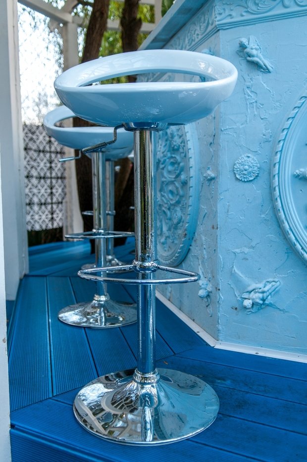 Фотография: Мебель и свет в стиле Эклектика, Дом, Дома и квартиры, Беседка, Барная стойка – фото на INMYROOM