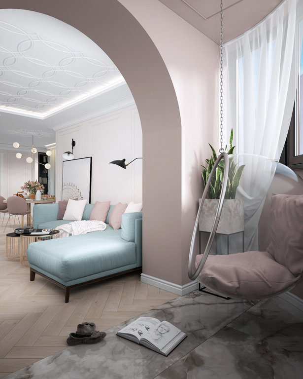 Фото из портфолио Гламурные 60-е – фотографии дизайна интерьеров на INMYROOM