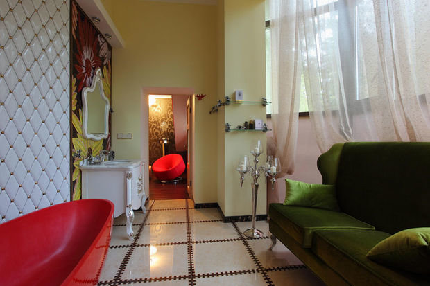 Фото из портфолио Дом 350 кв.м. в стиле ориентал – фотографии дизайна интерьеров на INMYROOM