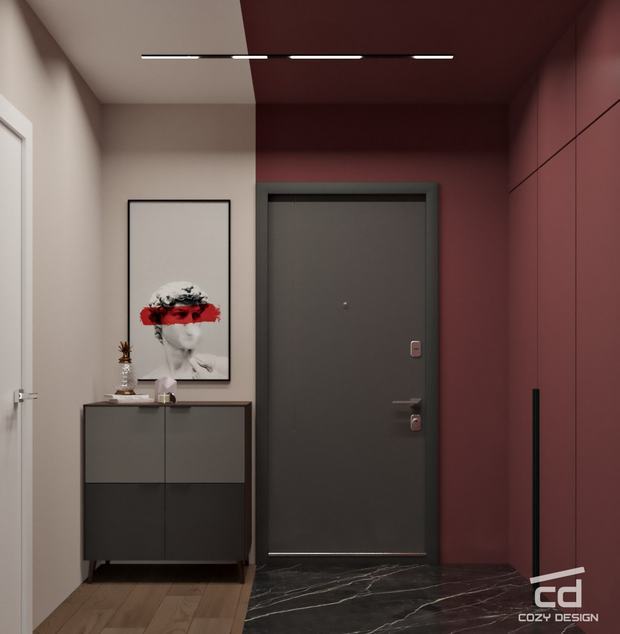 Фото из портфолио Квартира 38 м2 для молодой пары – фотографии дизайна интерьеров на INMYROOM