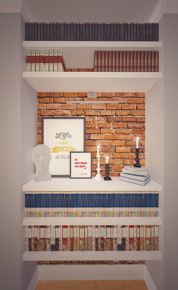 Фотография: Декор в стиле Лофт, Скандинавский, Малогабаритная квартира, Квартира, Россия, Планировки, Eames, Мебель и свет, Белый, Перепланировка, Черный, Бежевый, Серый, Розовый, Голубой, Бирюзовый, Коричневый, Санкт-Петербург, ИКЕА, перепланировка двухкомнатной квартиры, Елена Иванова, A Plan, как сделать из двушки трешку, идея обустройства двухкомнатной квартиры, планировка двухкомнатной квартиры, питерский проект двушки – фото на INMYROOM