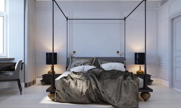 Фото из портфолио Квартира - современная классика 135 кв. Спальня – фотографии дизайна интерьеров на INMYROOM