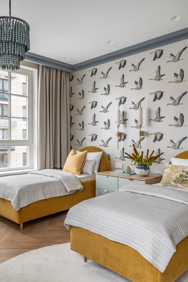 Фотография: Детская в стиле Современный, Классический, Квартира, Проект дня, Москва, 3 комнаты, 60-90 метров, Наташа Седова – фото на INMYROOM