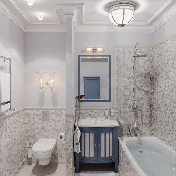 Фото из портфолио Уютная классика – фотографии дизайна интерьеров на INMYROOM