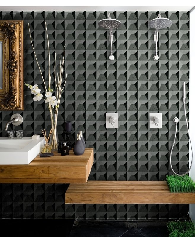 Фотография: Ванная в стиле Современный, Карта покупок, Индустрия, Фотообои – фото на INMYROOM Фотография: Ванная в стиле Современный, Карта покупок, Индустрия, Фотообои – фото на INMYROOM