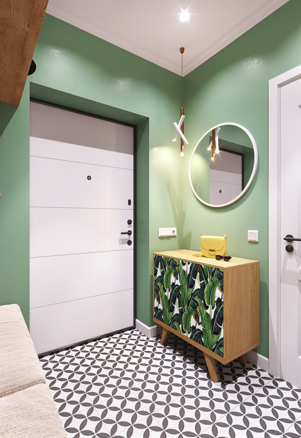 Фотография: Прихожая в стиле Эко, Скандинавский, Дом, Проект недели, Дом и дача, Ленинградская область, Олег Минц – фото на INMYROOM