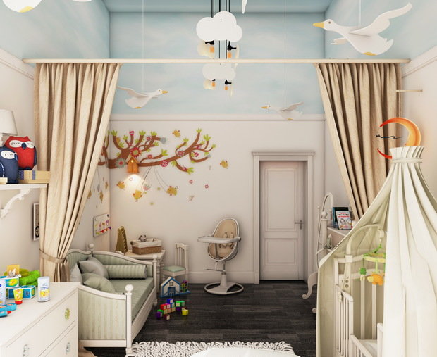 Фото из портфолио комната для малыша – фотографии дизайна интерьеров на INMYROOM