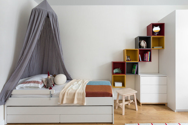 Фотография: Детская в стиле Скандинавский, Современный, Квартира, Проект недели, 4 и больше, 60-90 метров, Юрий Миронов – фото на INMYROOM