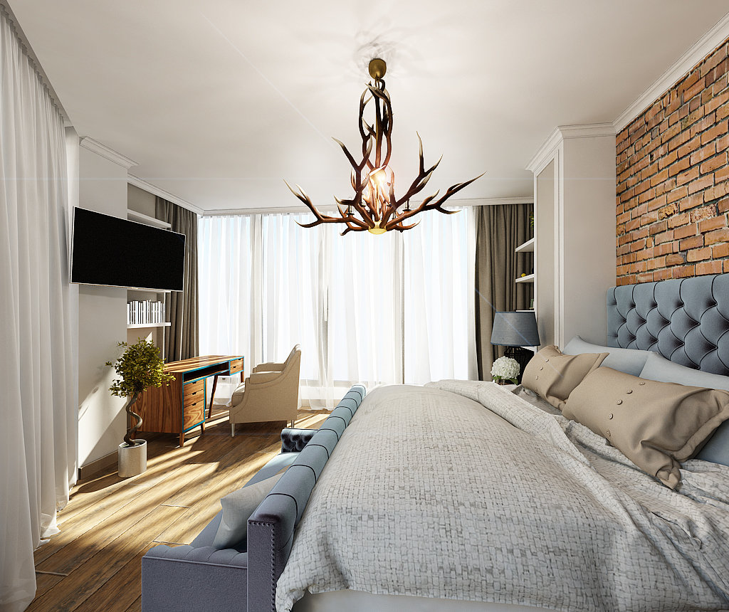 Фото из портфолио Квартира «Бодрящий мохито», лофт с классическими элементами – фотографии дизайна интерьеров на INMYROOM Фото из портфолио Квартира «Бодрящий мохито», лофт с классическими элементами – фотографии дизайна интерьеров на INMYROOM