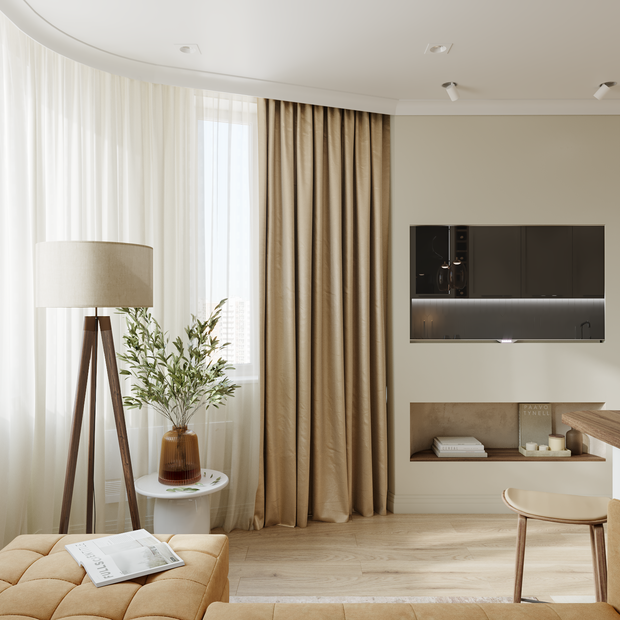 Фото из портфолио ЖК Маяк, 85 м2 – фотографии дизайна интерьеров на INMYROOM