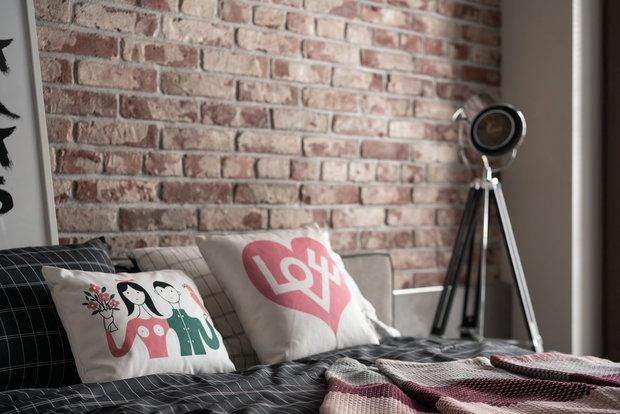 Фотография: Спальня в стиле Лофт, Квартира, Студия, Проект недели, Санкт-Петербург, 40-60 метров, VizDiz – фото на INMYROOM