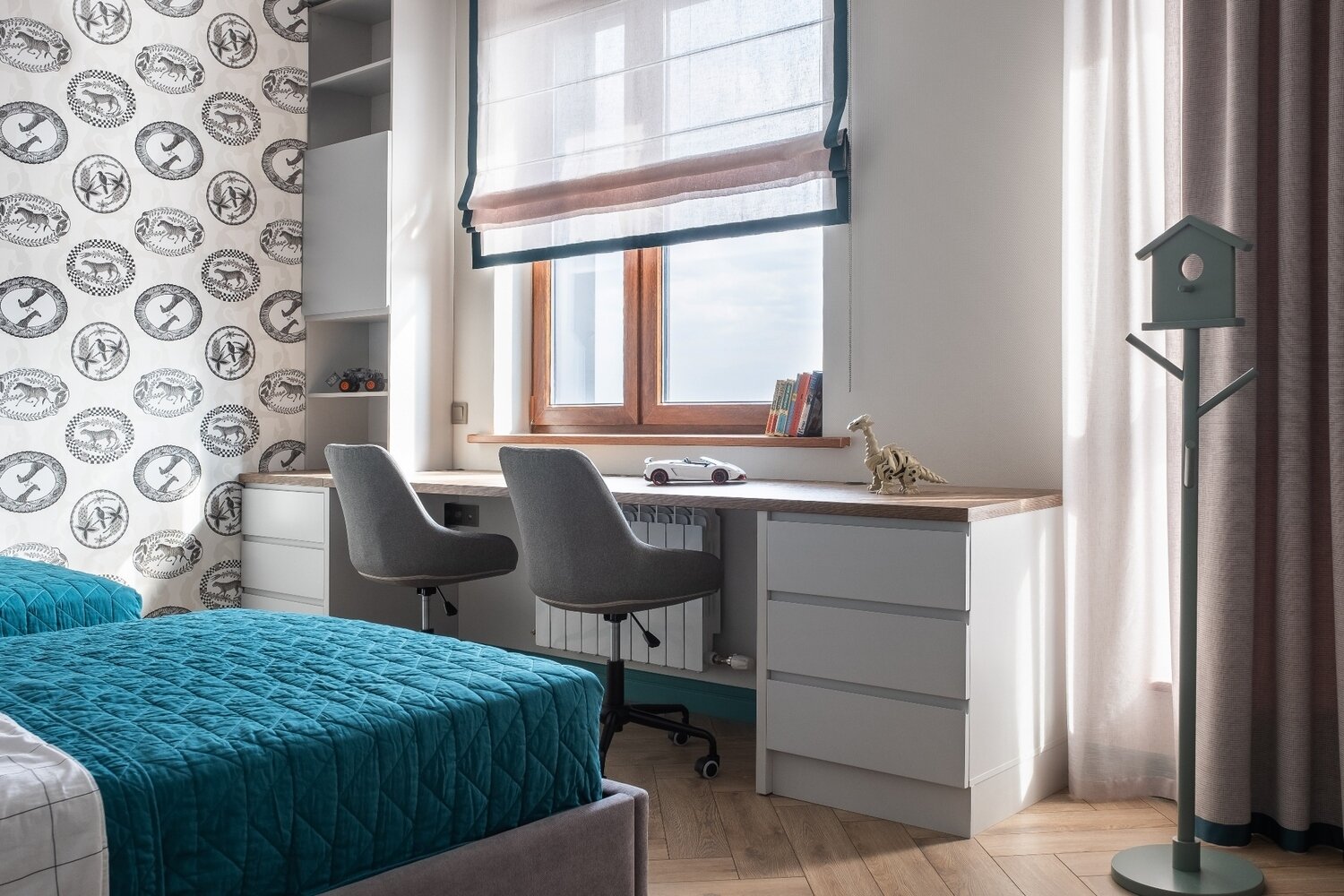 Фотография: Детская в стиле Современный, Квартира, Проект недели, Ростов-на-Дону, 4 и больше, Более 90 метров, Монолитно-кирпичный, Koko design – фото на INMYROOM Фотография: Детская в стиле Современный, Квартира, Проект недели, Ростов-на-Дону, 4 и больше, Более 90 метров, Монолитно-кирпичный, Koko design – фото на INMYROOM