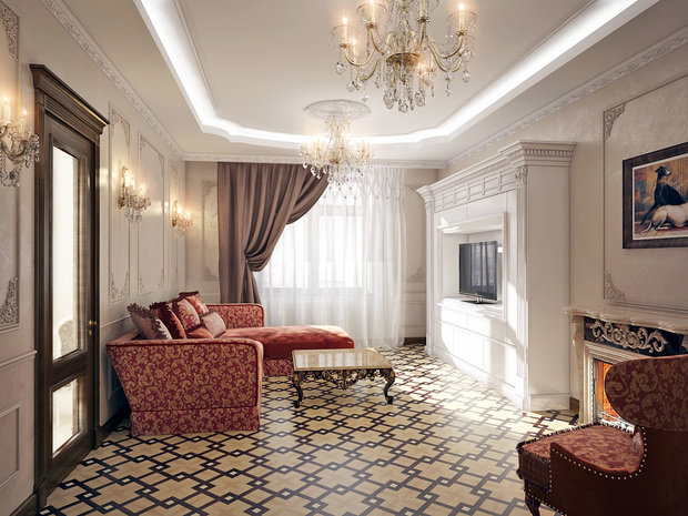 Фото из портфолио Мраморный люкс – фотографии дизайна интерьеров на INMYROOM