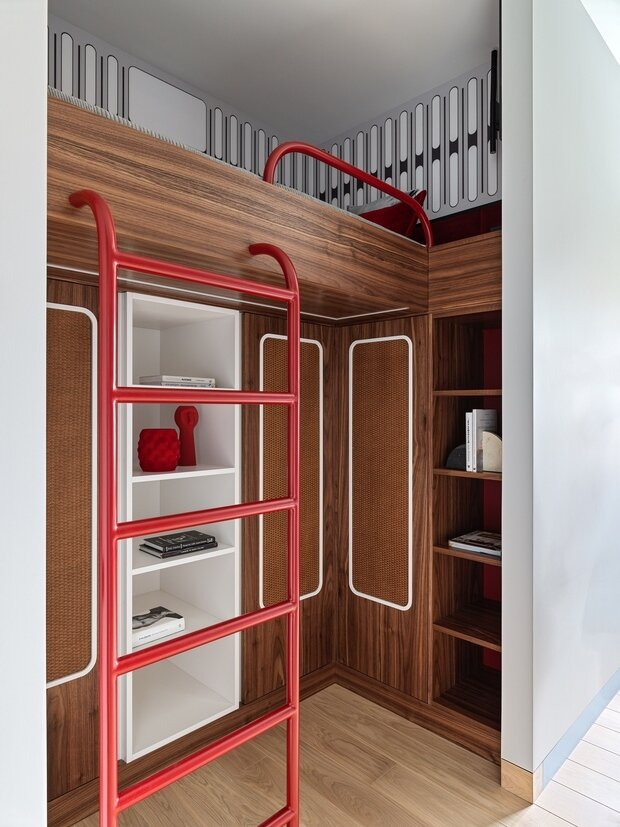 Фотография: Детская в стиле Современный, Квартира, Проект дня, Москва, 3 комнаты, 60-90 метров, Archbutik – фото на INMYROOM