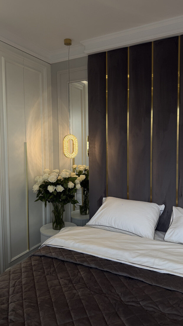 Фотография: Спальня в стиле Современный, Минимализм, INMYROOM ТВ – фото на INMYROOM