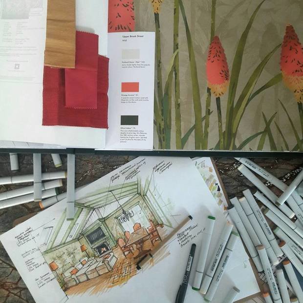 Фото из портфолио эскизы и зарисовки от руки – фотографии дизайна интерьеров на INMYROOM
