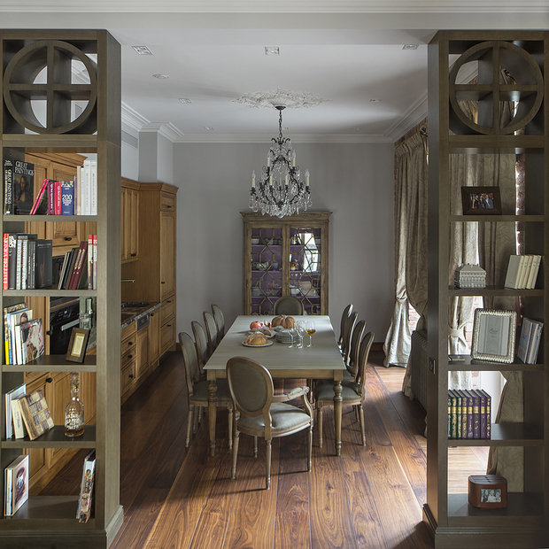 Фотография: Кухня и столовая, Прочее в стиле Прованс и Кантри, Квартира, Дома и квартиры, Проект недели – фото на INMYROOM