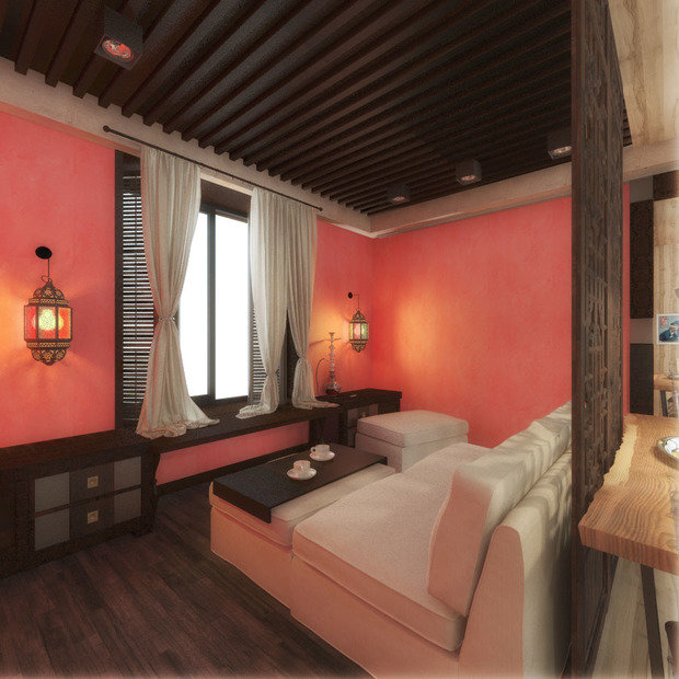 Фото из портфолио Квартира в стиле фьюжн – фотографии дизайна интерьеров на INMYROOM