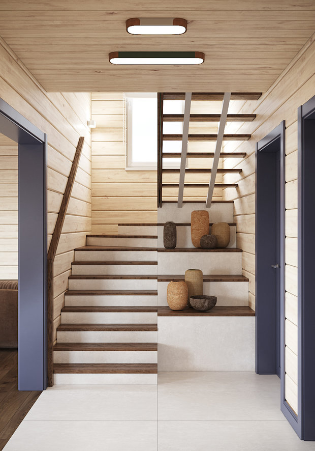 Фото из портфолио Утро в сосновом лесу | Коттеджный поселок Заповедник – фотографии дизайна интерьеров на INMYROOM