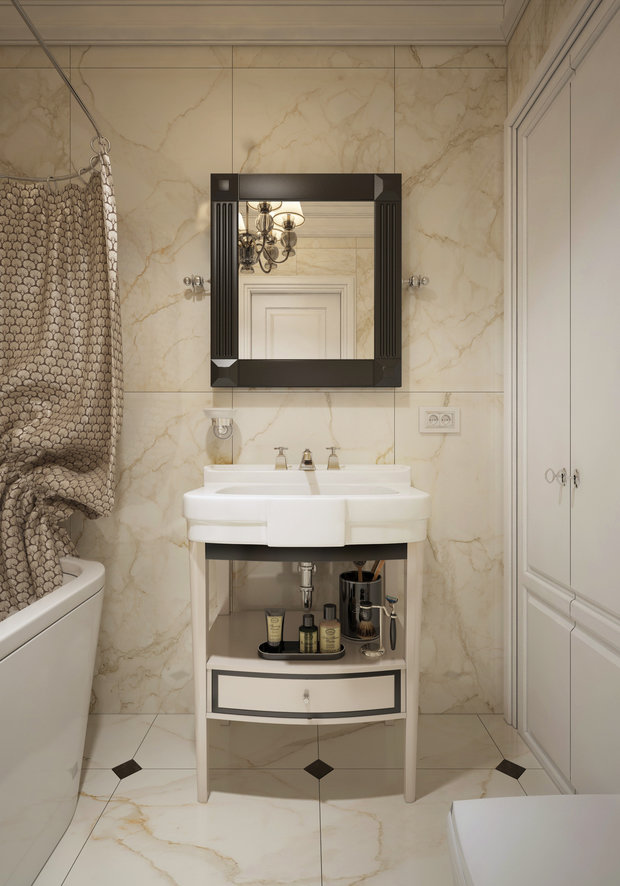 Фото из портфолио Квартира в стиле современной классики – фотографии дизайна интерьеров на INMYROOM