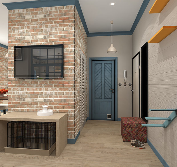 Фотография: Прихожая в стиле Скандинавский, Квартира, Проект недели, Zi-Design Interiors – фото на INMYROOM