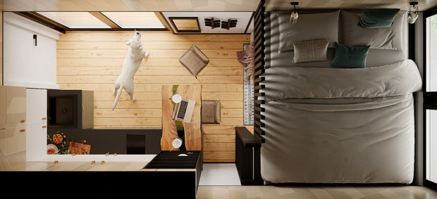 Фото из портфолио Мини-дом в Сочи – фотографии дизайна интерьеров на INMYROOM