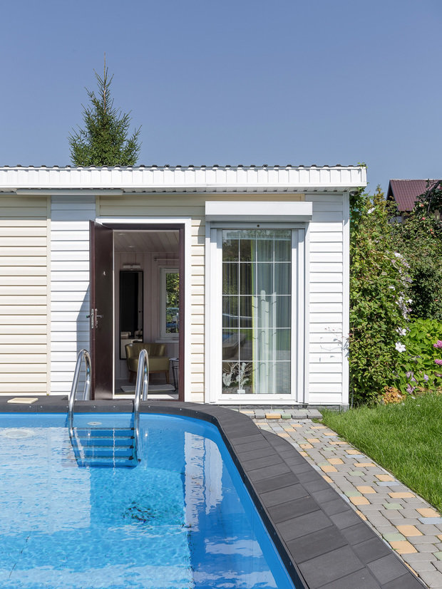 Фотография: Терраса в стиле Современный, Скандинавский, Проект недели, Дача, Самара, 3 комнаты, 40-60 метров, Елена Сергеева – фото на INMYROOM