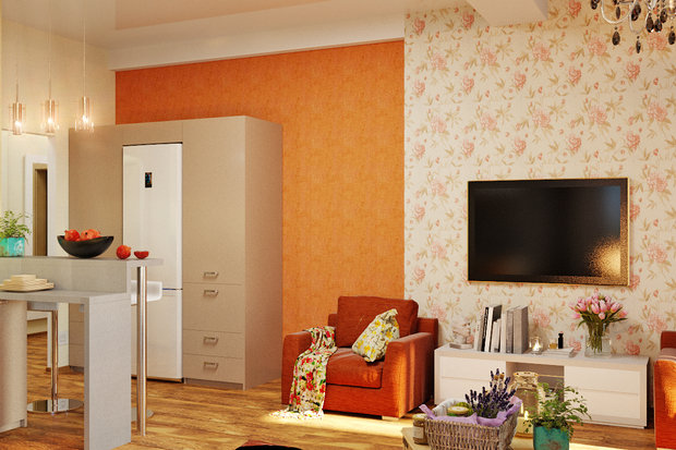 Фото из портфолио Романтический интерьер для квартиры – фотографии дизайна интерьеров на INMYROOM