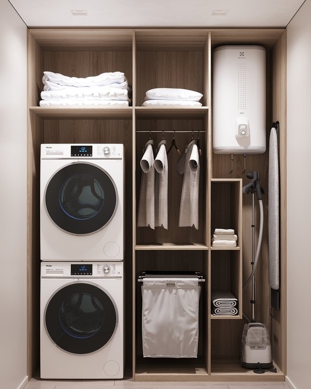 Фото из портфолио Современный интерьер в ЖК «Znak», Ижевск, 73 кв. м2 – фотографии дизайна интерьеров на INMYROOM