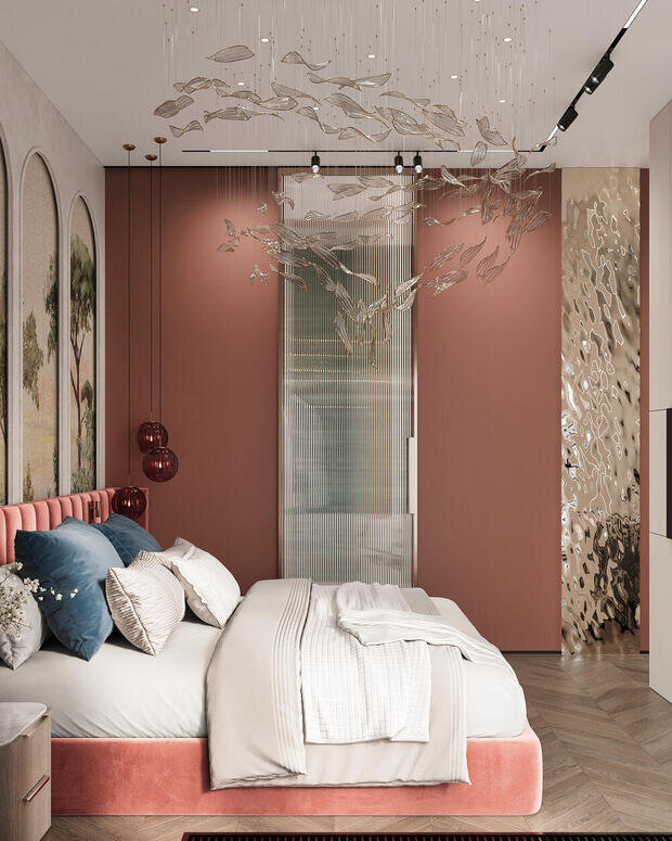 Фото из портфолио Дизайн интерьера квартиры в ЖК «ID Парк Победы» в стиле неоклассика – фотографии дизайна интерьеров на INMYROOM