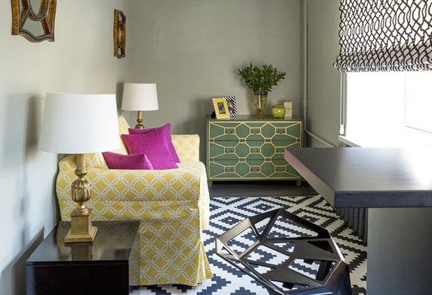 Фотография: Гостиная в стиле Эклектика, Лофт, Скандинавский, Малогабаритная квартира, Квартира, Планировки, Мебель и свет, Советы, Минимализм, Перепланировка, Гид – фото на INMYROOM