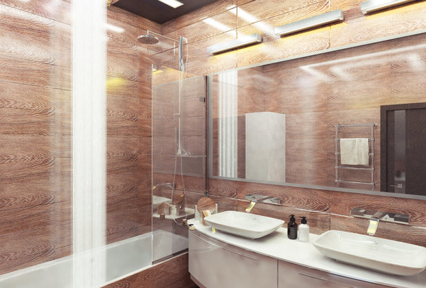Фотография: Ванная в стиле Современный, Эко – фото на INMYROOM