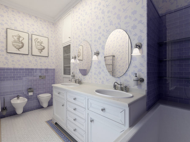 Фото из портфолио Ванные – фотографии дизайна интерьеров на INMYROOM