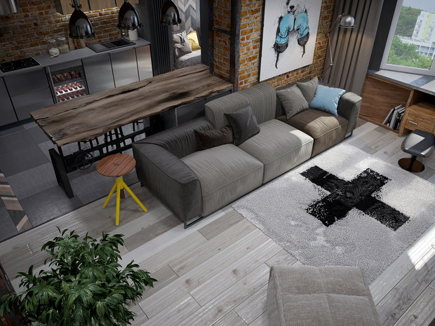 Фото из портфолио Loftушка  – фотографии дизайна интерьеров на INMYROOM