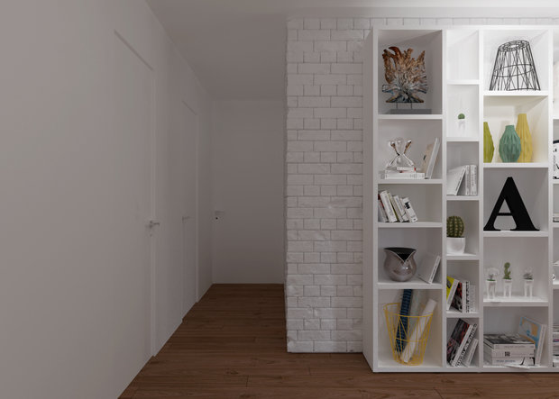 Фото из портфолио Квартира для байкера – фотографии дизайна интерьеров на INMYROOM