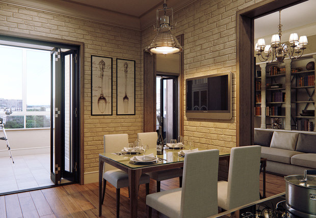 Фото из портфолио Квартира в ЖК на улице Дружбы – фотографии дизайна интерьеров на INMYROOM