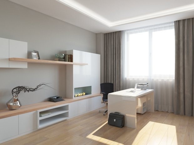 Фото из портфолио Кабинет – фотографии дизайна интерьеров на INMYROOM