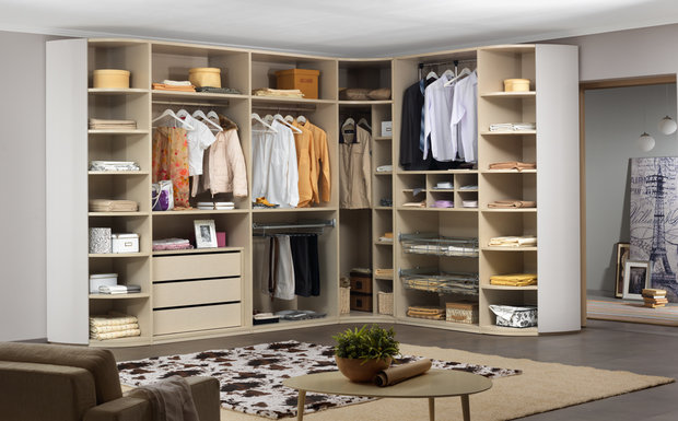 Фото из портфолио Угловой шкаф с радиусным завершением Infinity – фотографии дизайна интерьеров на INMYROOM