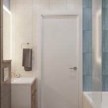 Фото из портфолио Ванная 3,2 м2 – фотографии дизайна интерьеров на INMYROOM