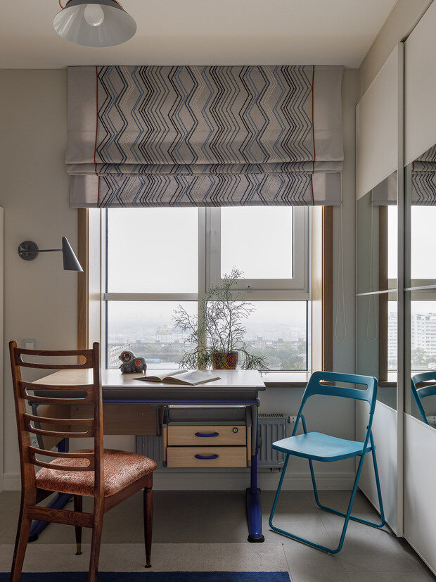 Фотография: Детская в стиле Скандинавский, Современный, Эклектика, Квартира, Проект дня, Монолитный дом, 4 и больше, Более 90 метров, Уфа, Лилия Асфандиярова, Винтажный – фото на INMYROOM