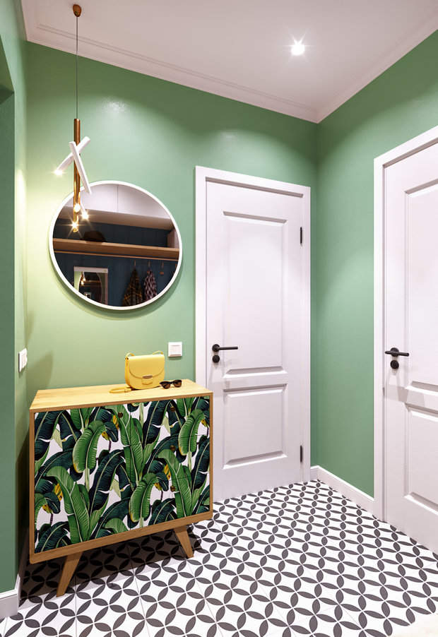 Фотография: Прихожая в стиле Эко, Скандинавский, Дом, Проект недели, Дом и дача, Ленинградская область, Олег Минц – фото на INMYROOM